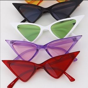 Purrfect Cateye Sunglasses (One of Each Color)
